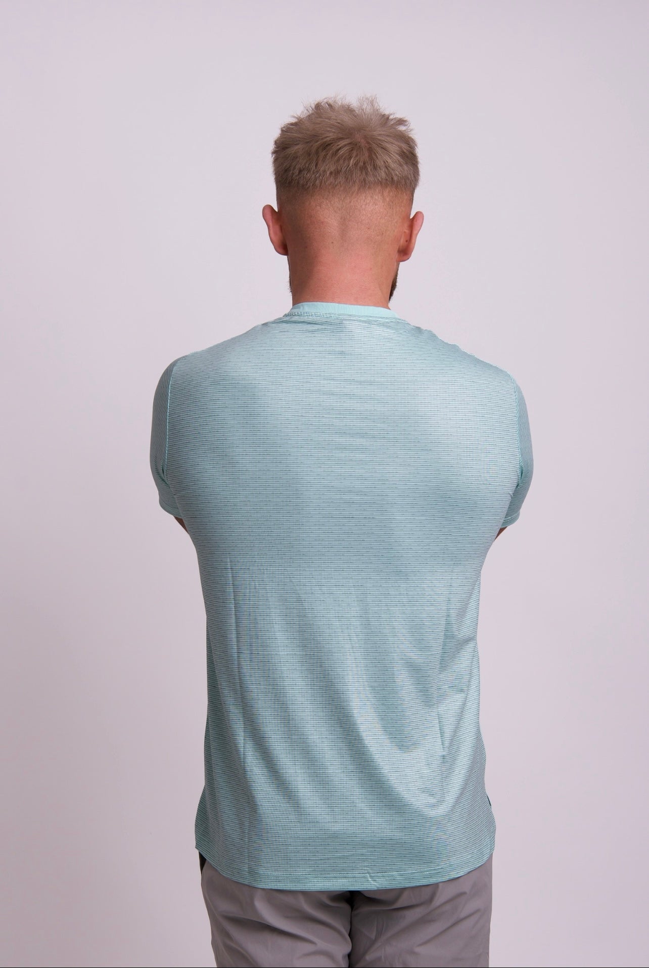 KEEP PUSHING MINT TECH TEE
