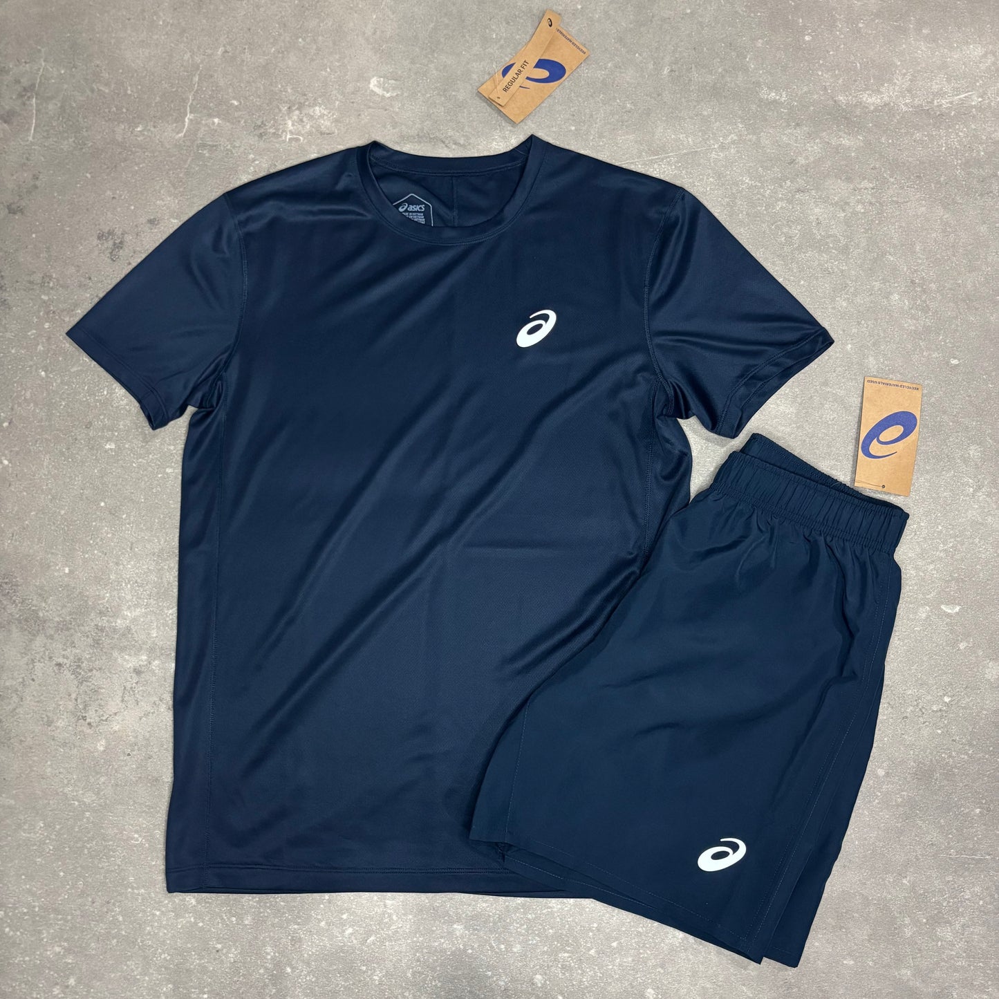 ASICS - CORE T-SHIRT SHORT SET FRENCH BLUE
