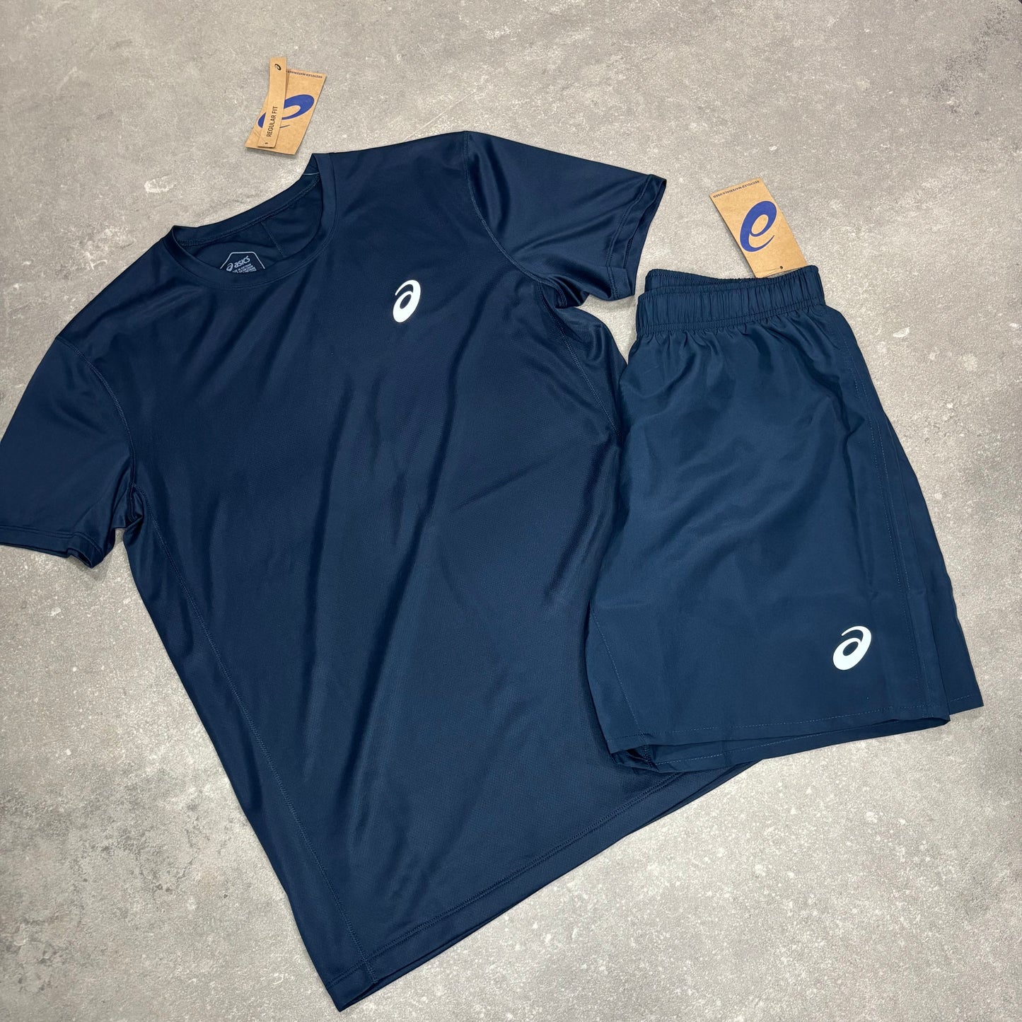 ASICS - CORE T-SHIRT SHORT SET FRENCH BLUE