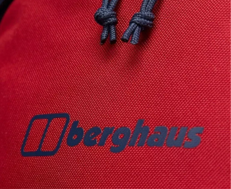 BERGHAUS - LOGO BACKPACK DARK BLUE/RED 25LTR