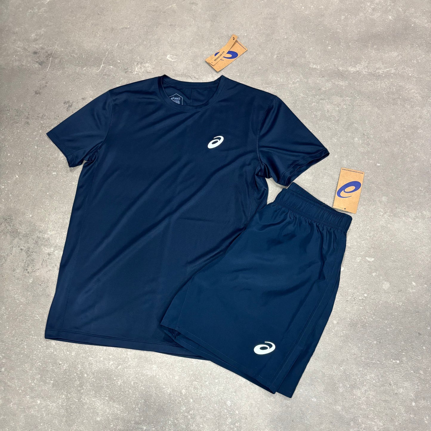 ASICS - CORE T-SHIRT SHORT SET FRENCH BLUE