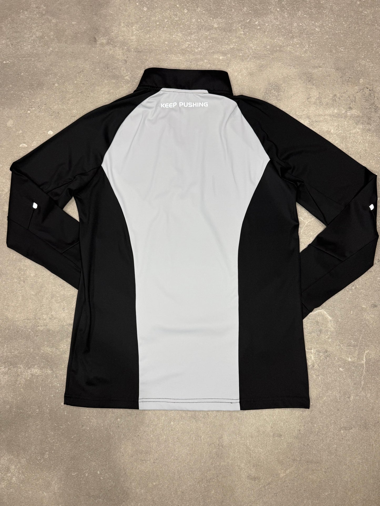 KEEP PUSHING ACTIVE QUARTER ZIP