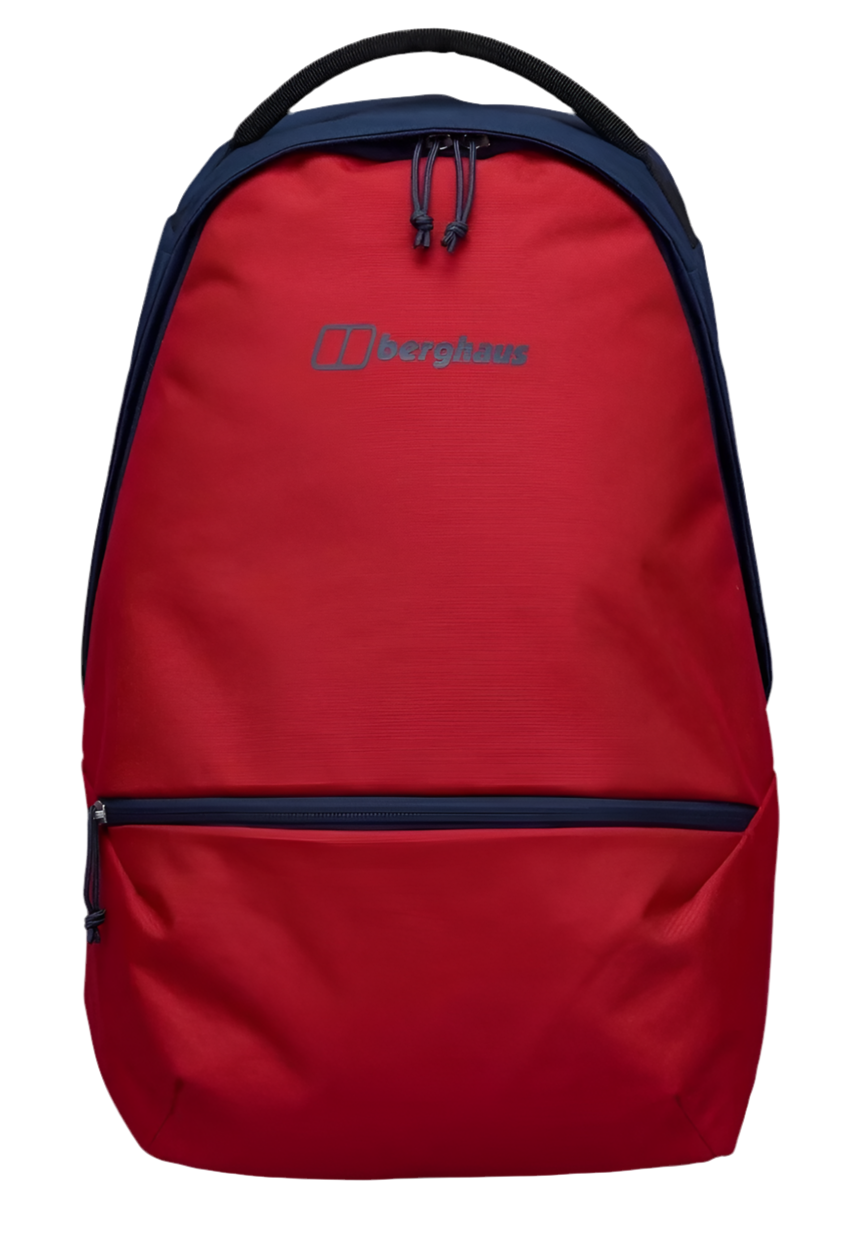 BERGHAUS - LOGO BACKPACK DARK BLUE/RED 25LTR