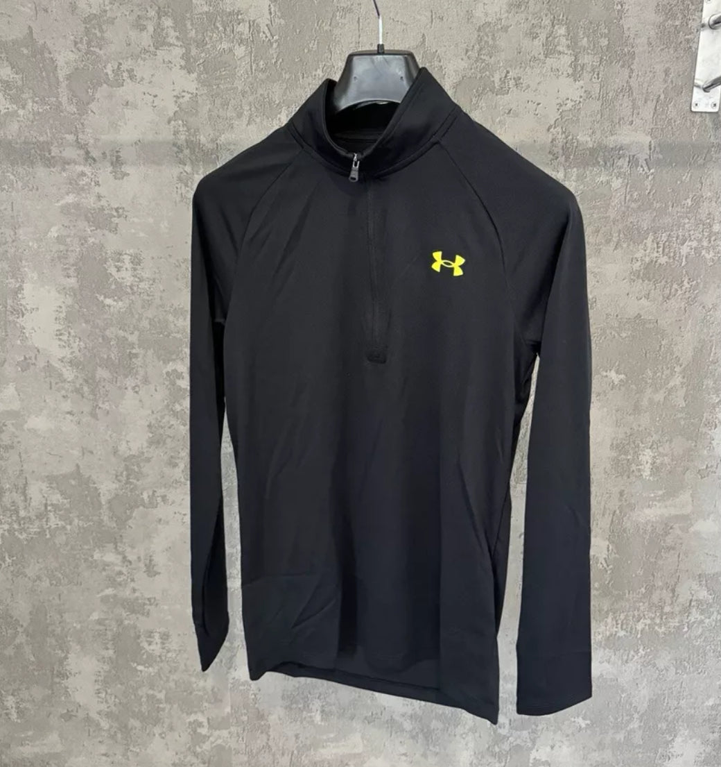 UNDER ARMOUR - MEN’S 1/2 ZIP BLACK