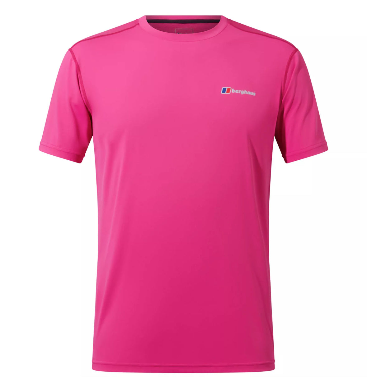 BERGHAUS - MEN’S TECH T SHIRT PINK
