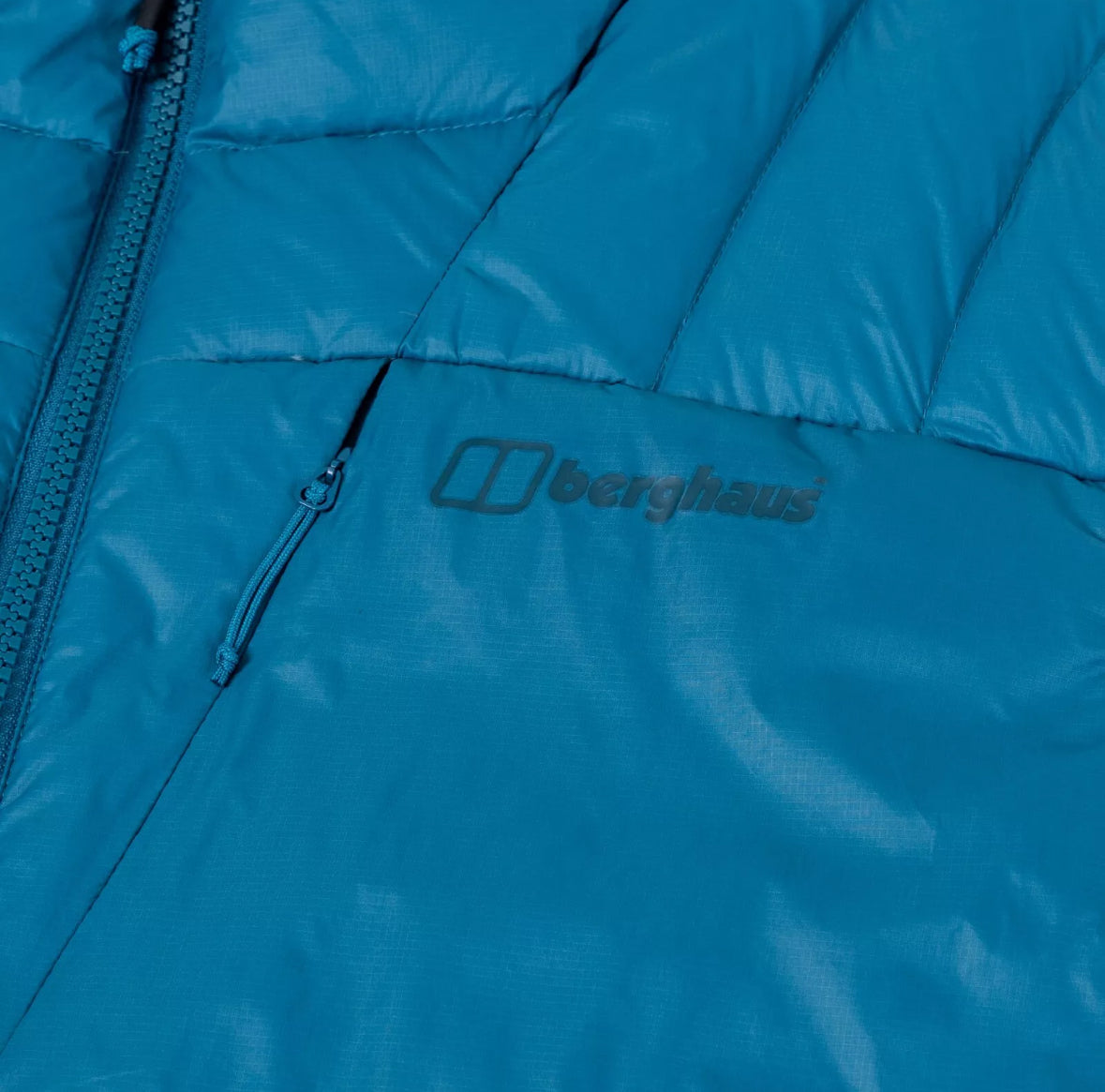 BERGHAUS - MENS SILKSWORTH DOWN VEST TURQUOISE