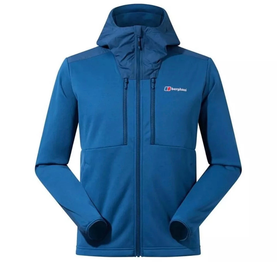 BERGHAUS - MEN’S HOODED JACKET TURQUOISE