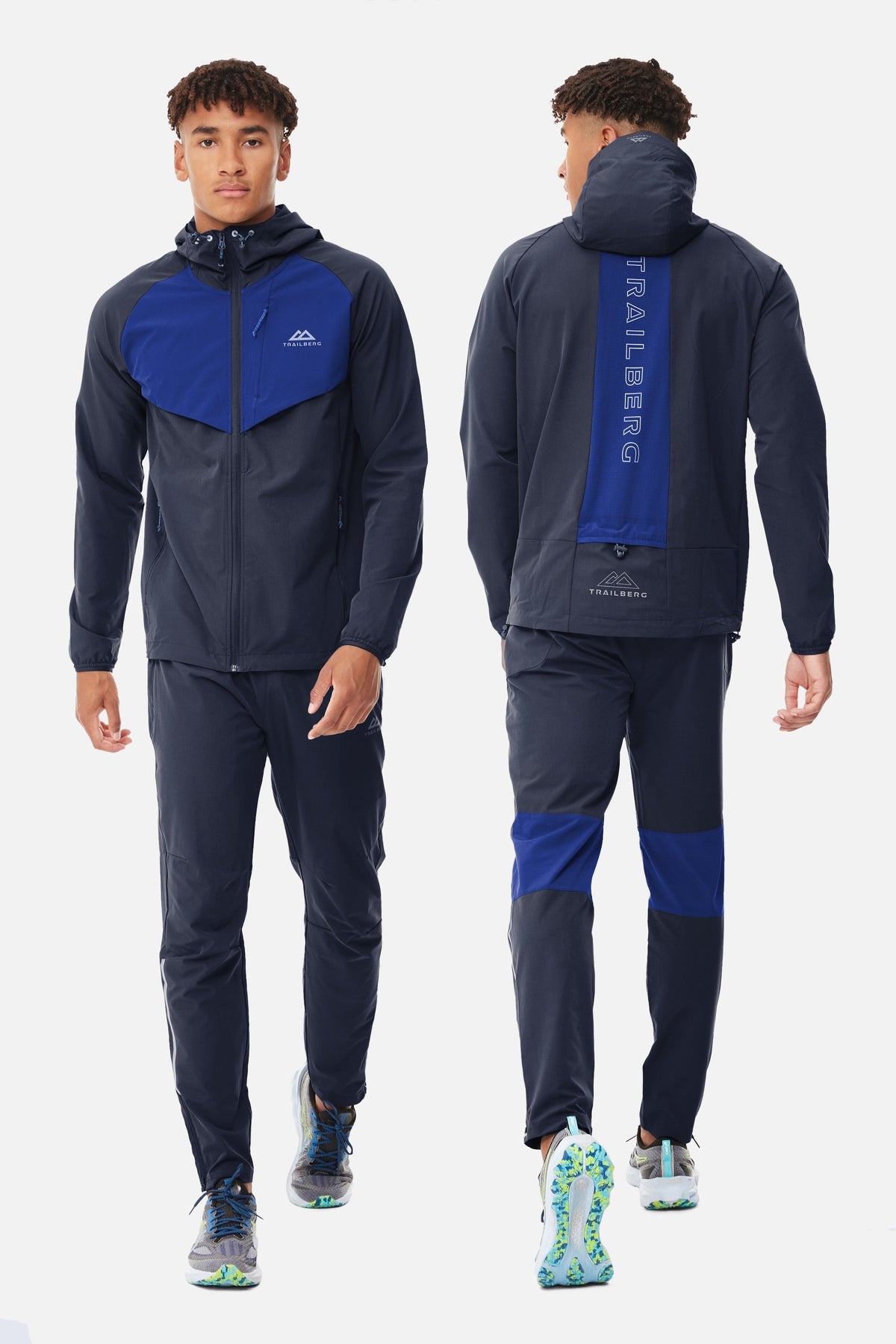 TRAILBERG - RAPID KEYLINE TRACKSUIT NAVY / BLUE