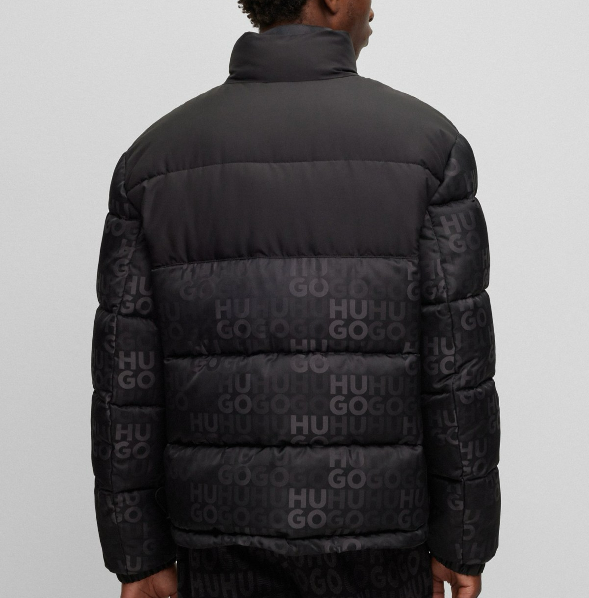 HUGO - JACKET QUILTED BALTO BLACK